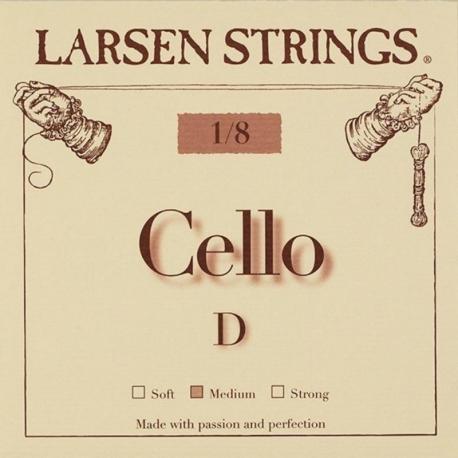 Larsen - Corde Violoncelle Original Fractional - petites tailles Ré 1/8