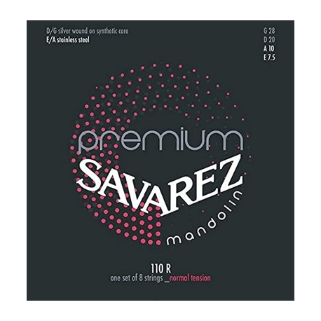 Savarez - Cordes de mandoline 110R Tension normale