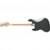 Squier - Basse Affinity Jazz Bass, Laurel Fingerboard, Black Pickguard, Charcoal Frost Metallic