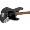 Squier - Basse Affinity Jazz Bass, Laurel Fingerboard, Black Pickguard, Charcoal Frost Metallic
