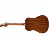 Fender - Guitare ElectroAcoustique Limited Edition Redondo Special Mahogany, Open Pore Black Top