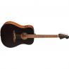 Fender - Guitare ElectroAcoustique Limited Edition Redondo Special Mahogany, Open Pore Black Top