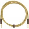 Fender - Câble Instrument Deluxe Series Instrument Cable, Straight/Straight, 1,5m, Tweed