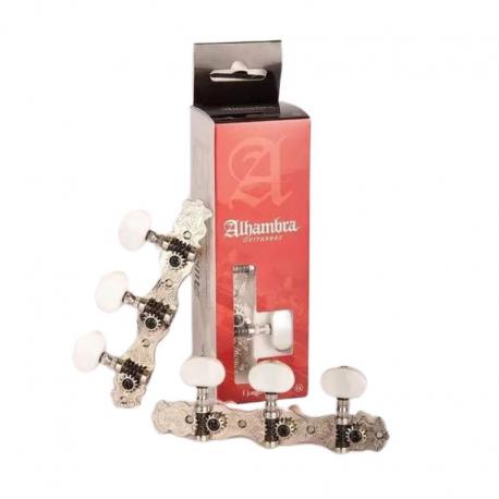 Alhambra - Mécaniques classique Argent Boutons blancs N1