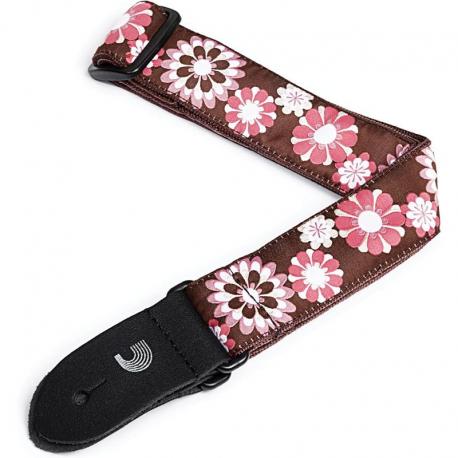 D'Addario - Sangle pour Ukulélé Flower