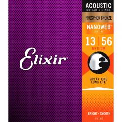 Elixir - Jeux Nanoweb Phosphor Bronze 13/56