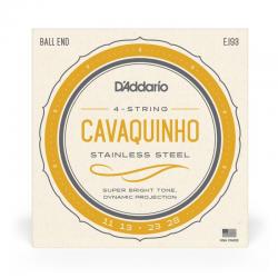 D'Addario - Jeux 4 cordes pour Cavaquinho EJ93