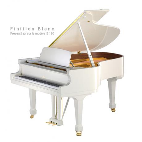 Bechstein - Piano à queue Concert C-234 Blanc Brillant