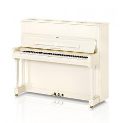 Bechstein - Piano Droit Residence R 6 Elegance 126 cm Blanc Brillant