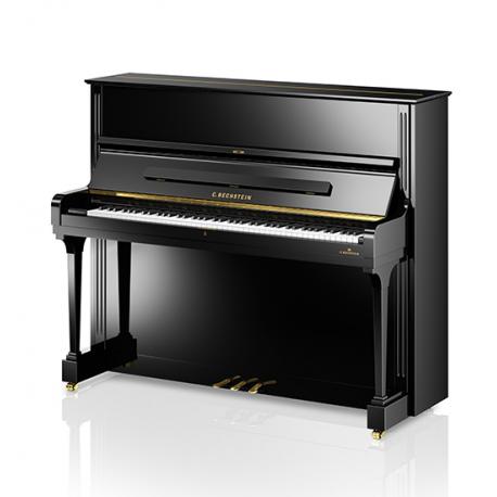 Bechstein - Piano Droit Residence R 6 Style 126 cm Noir brillant