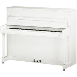 Bechstein - Piano Droit Residence R 4 Contur 120 cm Blanc Brillant