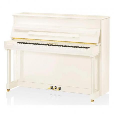 Bechstein - Piano Droit Residence R 4 Classic 120 cm Blanc Brillant