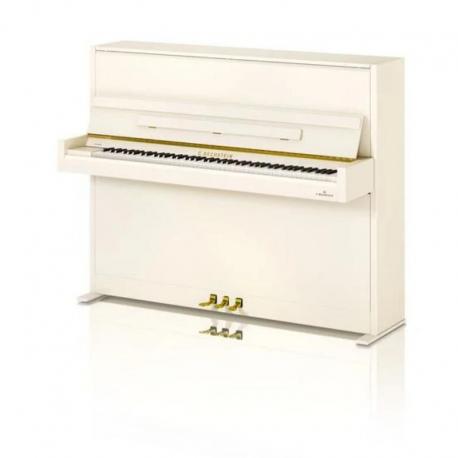 Bechstein - Piano Droit Academy A 6 126 cm Blanc Brillant