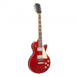 Stagg - Guitare Electrique Série Deluxe Acajou Massif DLX Red