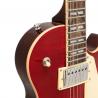 Stagg - Guitare Electrique Série Deluxe Acajou Massif DLX Red