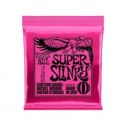 Ernie Ball - Jeux de cordes Super Slinky Nickel Wound 09-42