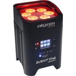 Algam Lighting - Projecteur Par sur Batterie Hex Par sur batterie LED 6 x 12W RGBWAUV