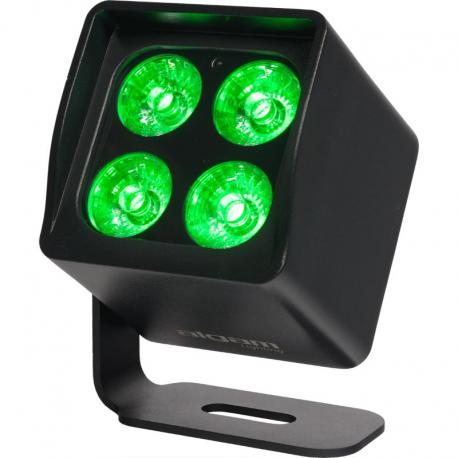 Algam Lightning - Projecteur Par sur Batterie Quad 4 LED 4W RGB+WW IR, DMX sans fil, IP65