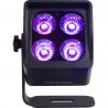 Algam Lightning - Projecteur Par sur Batterie Quad 4 LED 4W RGB+WW IR, DMX sans fil, IP65