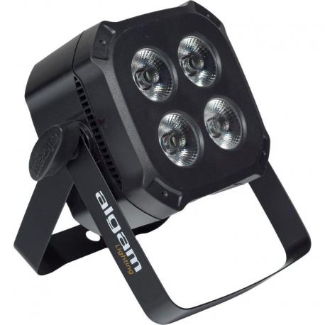 Algam Lightning - Projecteur Par Quad Par LED 4x 6W 4-en-1 compact, télécommande