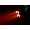 Algam Lightning - Projecteur Par Quad Par LED 4x 6W 4-en-1 compact, télécommande