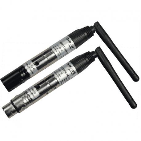 Algam Lightning - Liaison DMX Pack émetteur + récepteur DMX sans-fil
