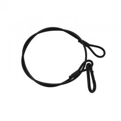 Algam Lighting - Pack 12 Elingues 4MM 85CM Noir