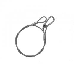 Algam Lighting - Pack 12 Elingues 4MM 85CM Argent