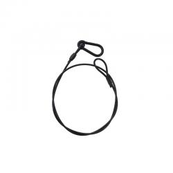Algam Lighting - Pack de 12 Eleingues 3MM 75CM Noir