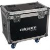 Algam Lightning - Flight-case pour 2 lyres MW1915Z