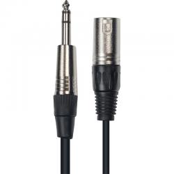 Yellow Cable - Câble Audio Jack stéréo mâle/XLR mâle 6m K14-6