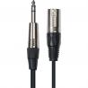 Yellow Cable - Câble Audio Jack stéréo mâle/XLR mâle 6m K14-6