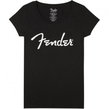 Fender - Tshirt Femme Logo Taille L