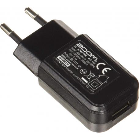 Zoom - AD-17 - Adaptateur secteur DC 5V / 1A type USB - pour enregistreurs, mixeurs et interfaces audio