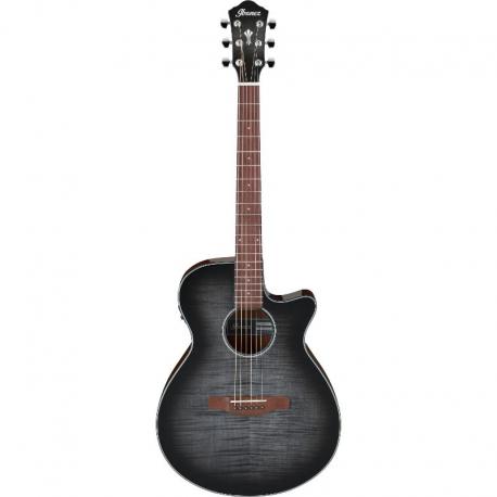 Ibanez - Guitare électro-acoustique AEG70TCH Transparent Charcoal Burst High Gloss 
