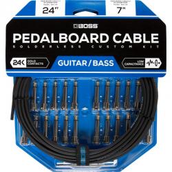 Boss - Kit de câblage pour pedalboard sans soudure 7M
