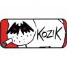 Dunlop - Boîte de 6 médiators, Frank Kozik series 1, 0,73mm
