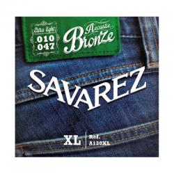 Savarez - Cordes folk Bronze Extra light 10-47