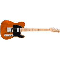 Squier - Guitare Electrique Affinity Series™ Telecaster® FMT SH, touche en érable, pickguard noir, moka