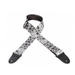 Levy's - Sangle 5 cm, polyester/vinyle - Wild Skulls