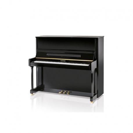 W.Hoffmann - Piano Droit V126 (Vision) + Bechstein VARIO 2 /système silencieux - Noir Brillant