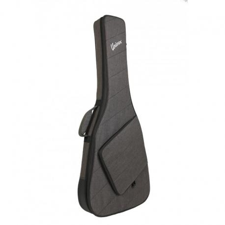 Univox - Softcase gris pour guitare semi hollow body
