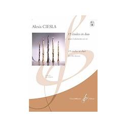 15 études en duo CIESLA ALEXIS