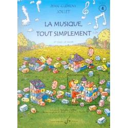 La Musique Tout Simplement Vol.4 Eleve JOLLET JEAN-CLEMENT