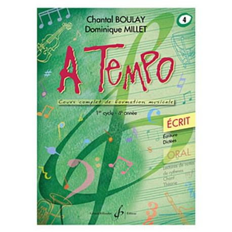 A Tempo – Partie Ecrite – Vol.4 BOULAY CHANTAL