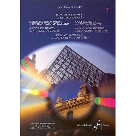 Jeux De Rythmes Et Jeux De Clés – 6 Langues – Im2 – Vol.2 JOLLET JEAN-CLEMENT