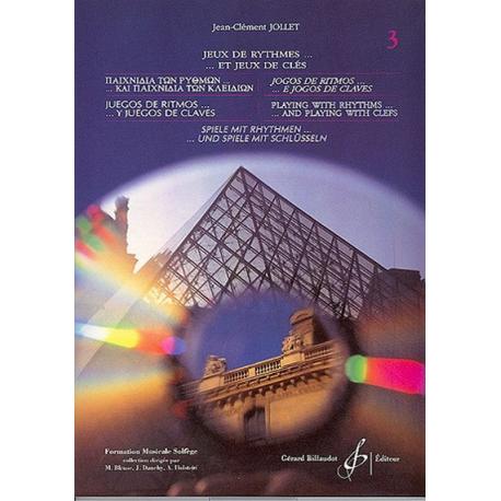 Jeux De Rythmes Et Jeux De Clés – 6 Langues – Im3 – Vol.3 JOLLET JEAN-CLEMENT