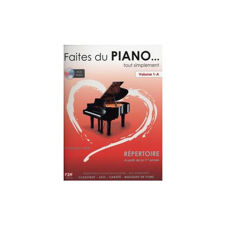 Faites Du Piano Vol.1 – A Répertoire 1Ere Année Dvd ASTIE CHRISTOPHE