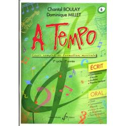 A Tempo – Partie Ecrite – Vol.6 BOULAY CHANTAL