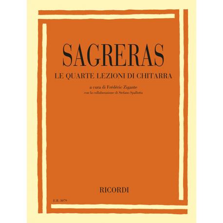 Le quarte lezioni di chitarra SAGRERAS JULIO SALVADOR